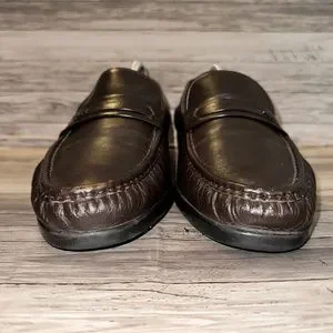 SAS Ace Men\'s US 9.5 Brown Leather Dress Loafer Casual Slip On Shoes SAS | Shoes | Sas Ace Brown Leather Loafers Slip On Dress  main image 4